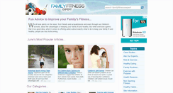 Desktop Screenshot of familyfitnessexpert.co.uk